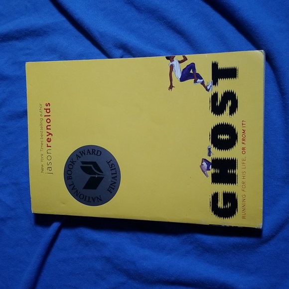 Ghost Running for His Life, or From It by Jason Reynolds Paperback Book - Picture 1 of 3